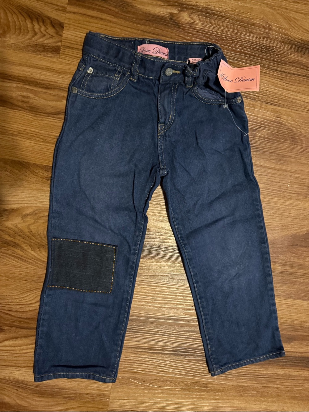 Kids Dark Blue Jeans
